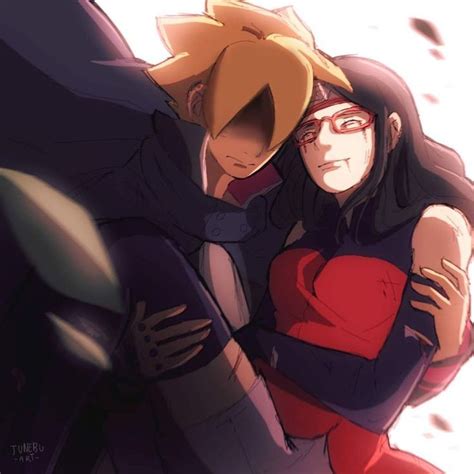 Although you could also talk about the topping too. 41+ Sketsa Gambar Boruto Dan Sarada - Sugriwa Gambar