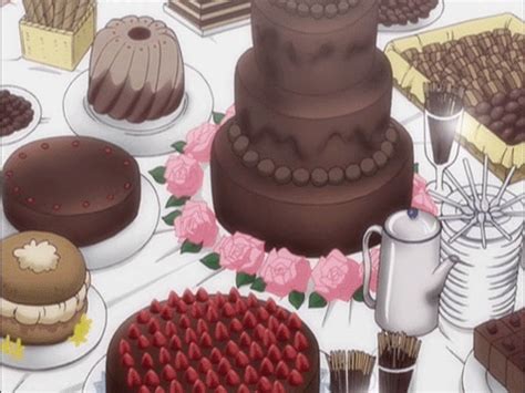 いただきます Food Anime Cake Yummy Food