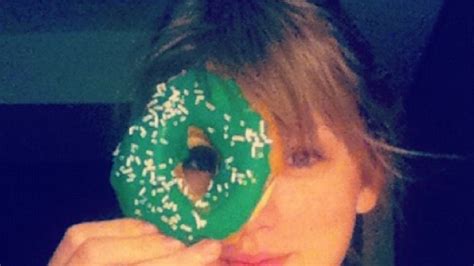 Celebrities Eating Donuts