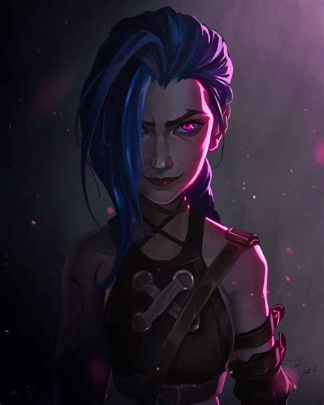 Jinx Fan Art By Paolo Girotto Browse This Collection Of Incredible Arcane Fan Art And Relive