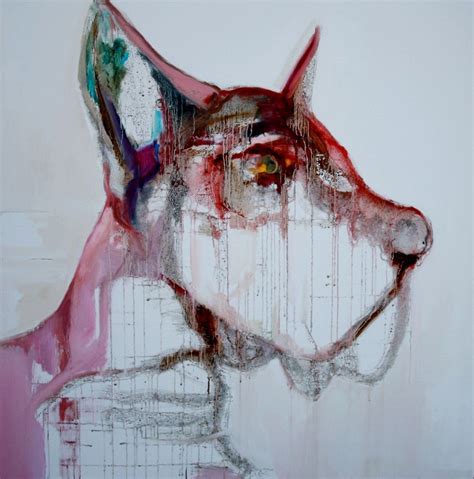Red Dog Patricia Derks Kunst Ideeën Huisdier Kunst Inspirerende Kunst