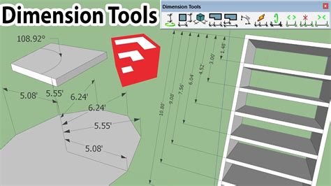 Sketchup Advanced Dimension Tools Youtube