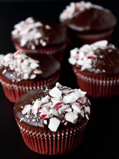 Chocolate Peppermint Crunch Cupcakes