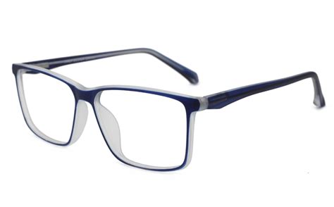 Unisex Eyeglasses Frame Black Blue