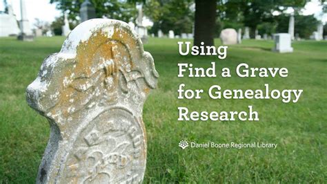 Using Find A Grave For Genealogy Research Youtube