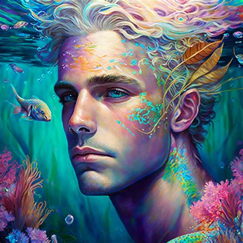 Sad Blond Merman By Imnoai On Deviantart