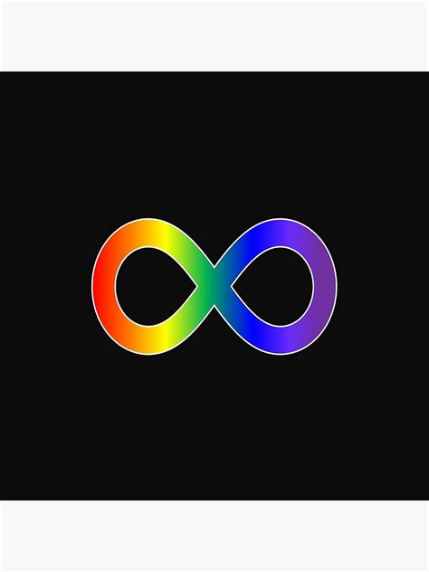 Autism Acceptance Autistic Pride Neurodiversity Rainbow Infinity