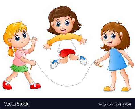 Jump rope is one of the easiest ways to play alongside kids at recess or during break time. Przedszkole nr 1 w Warszawie