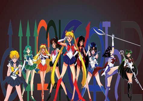 Sailor Scouts Sailor Scouts Sailor Moon Arte