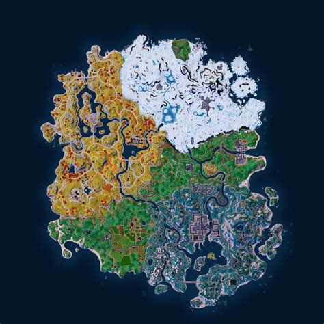 Fortnite Chapitre 4 Saison 2 Découvrez La Nouvelle Carte De Cette