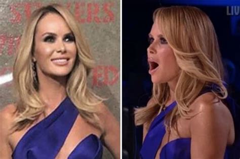 Britains Got Talent Viewers Furious Over Amanda Holdens Risqué Dress