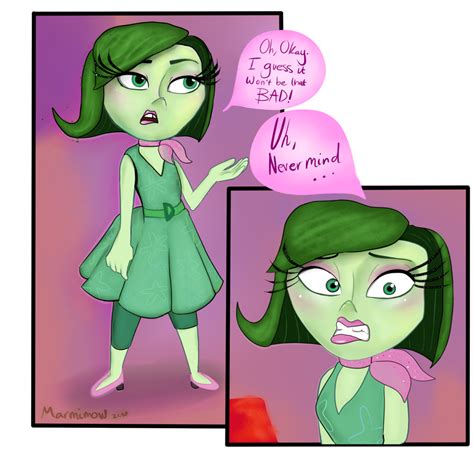 Inside Out Disgust By Marmimow On Deviantart
