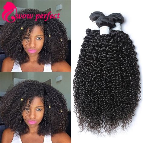 7a Kinky Curly Virgin Hair 4 Bundles Unprocessed Malaysian Kinky Curly