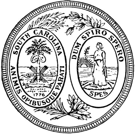 Seal Of South Carolina South Carolina State Flag State Flags South