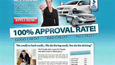 Bad Credit Car Loan Web Commercial Demo 6 Youtube