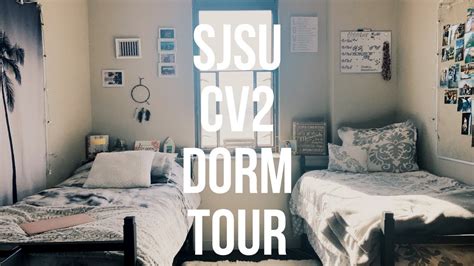 San Jose State Cv2 Dorm Tour Youtube