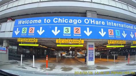 O Hare Parking Map Chicago O Hare Parking Map United