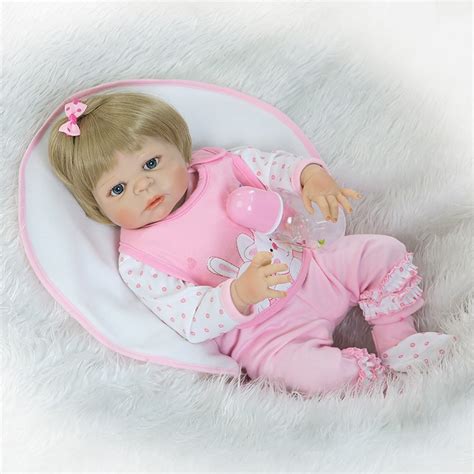 Buy 55cm Full Silicone Reborn Baby Doll Toy Newborn