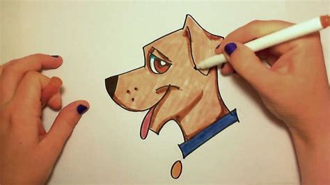 Learn How To Draw Easy A Cute Dog Icanhazdraw Youtube