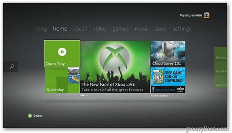 Microsoft Xbox 360 Update Released First Look