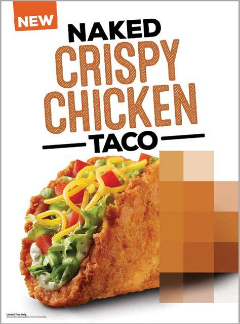Is Taco Bell S Naked Crispy Chicken Taco Gearing Up For A National My Xxx Hot Girl