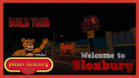 Freddy Fazbears Pizza Fnaf Bloxburg Remake Full Tour Youtube