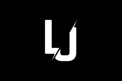 Monogram Lj Logo Design Graphic By Greenlines Studios · Creative Fabrica