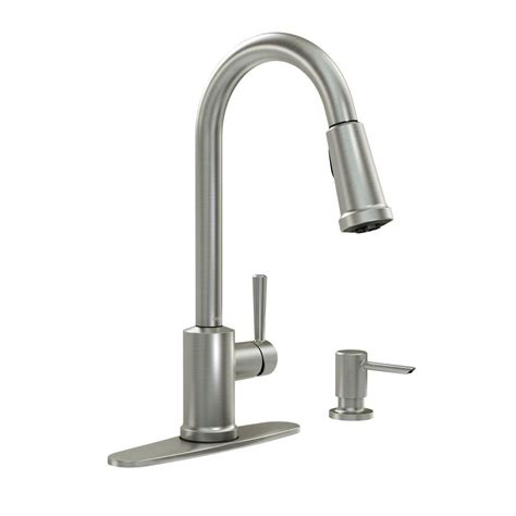 Get the best kitchen faucets 2021 with our list of top faucets brands in the market curated with hours or modern features like single handling lever, spray/stream mode selector, scratch resistant finish and pull out sleek deign, 28 pull out unit, adjustable sprayer and lever and neoperl aeration system. MOEN Indi Single-Handle Pull-Down Sprayer Kitchen Faucet ...
