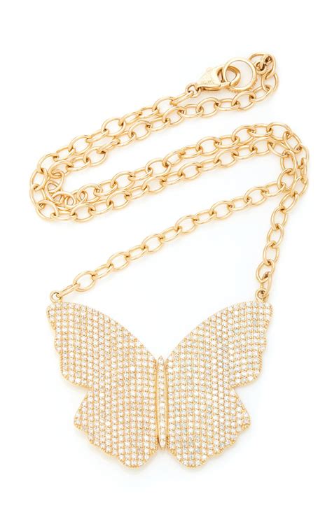 We did not find results for: Sheryl Lowe 14k Yellow Gold Butterfly Necklace in Metallic ...