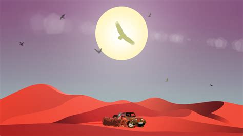 Adrián Alfonso Desert Landscape 2d