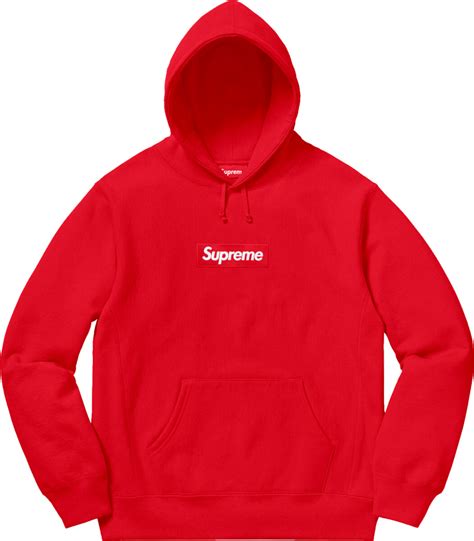 Supreme Red Box Logo Hoodie Fw16 Incorporated Style