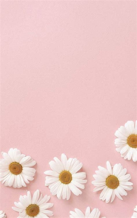 Download Pastel Iphone Pink Flowers Wallpaper