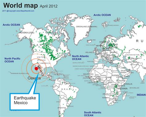 Mexico Map World
