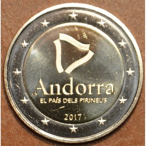 Eurocoin Eurocoins 2 Euro Andorra 2017 The Pyrenean Country Unc