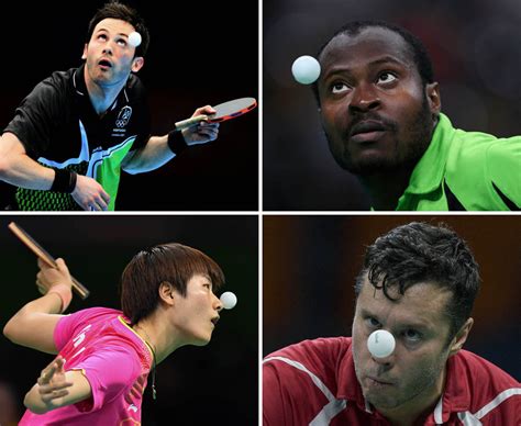 Many Faces Of Olympic Ping Pong Players Daily Star