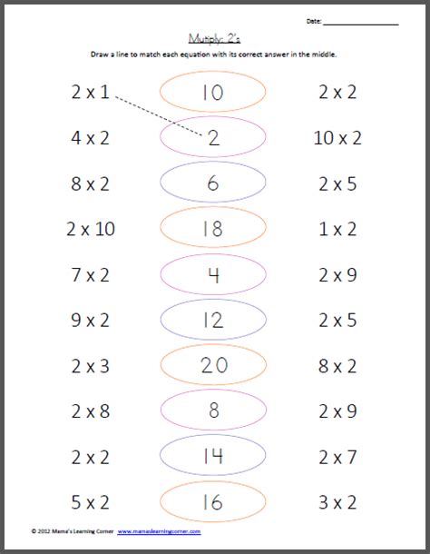 Free Printable 2nd Grade Math Packets