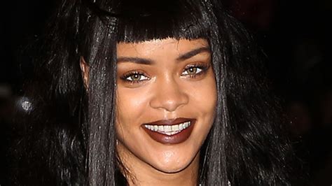 Rihanna Rocks Crazy Hair During Video Shoot In Paris