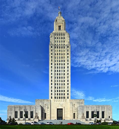 State Capitol Building In Baton Rouge Louisiana Image