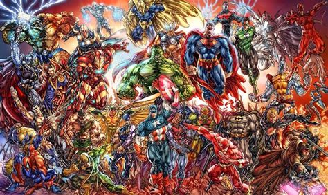 Marvel Avengers Vs Dc Justice League Comics Amino