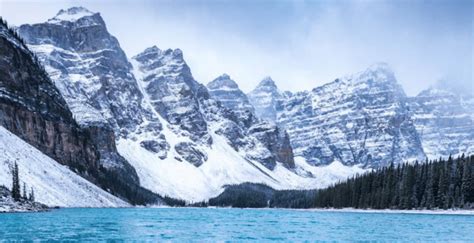Yesterdays Snowfall Turned Banff Into A Winter Wonderland Photos