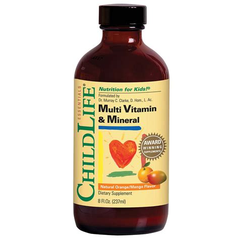 Best Multivitamin For Children Multi Vitamin And Mineral Childlife 1