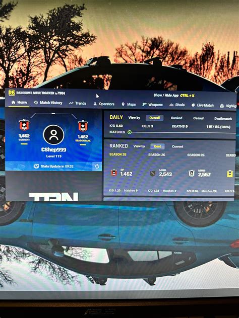 R6 Tracker not working properly, can’t zoom out the menu to see