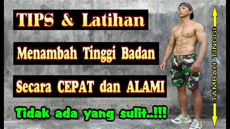 Sangat sulit untuk menambah tinggi badan setelah usia 25 tahun. Cara menambah Tinggi Badan dengan Cepat dan Alami / Otan ...