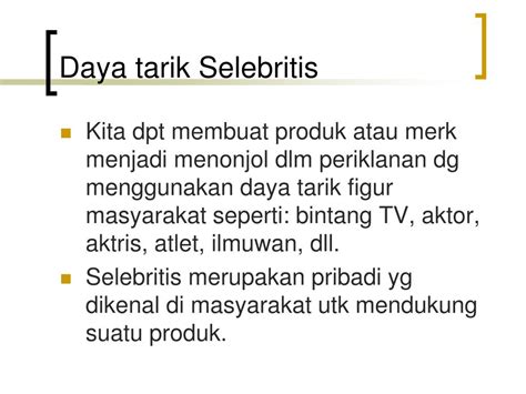 Ppt Strategi Merancang Daya Tarik Pesan Iklan Tv Powerpoint