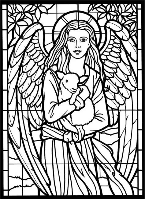 Just look at some of the samples i included in this post. Christmas Stain Glass Coloring Page - Coloring Home