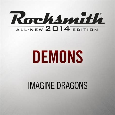 Rocksmith All New 2014 Edition Imagine Dragons Demons 2016 Box