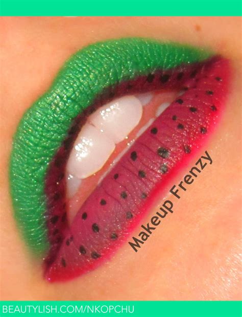Watermelon Lips Nikki Ks Makeupfrenzy Photo Beautylish