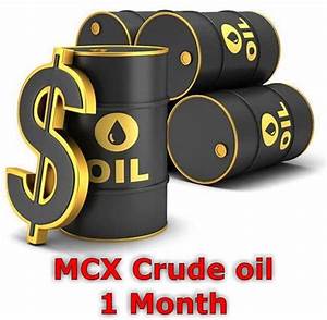 Mcx Crude Oil 1 Month Pack Shubhlaxmi Commodity