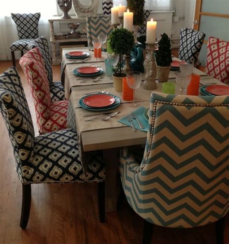 Chairs(303) lounge chairs(3) by material. Cotton fabric dining room chair ideas with gray patterned ...