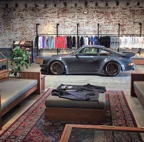 Porsche Garage And Loft Garage Design Man Garage Garage House